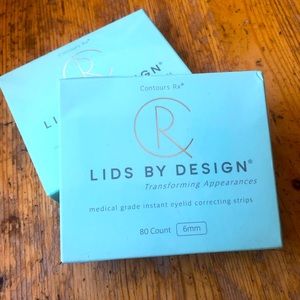 2 boxes of Contours Rx medical grade Lids by Design. 80 count per box.